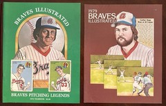 (7) 1970’s Atlanta Braves Yearbooks: 1971, 1972, 1975, 1976, 1977, 1978, 1979