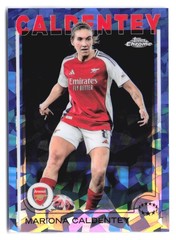 2024-25 Topps Chrome UWCL Sapphire 9x Arsenal Team Lot Russo Leah Williamson