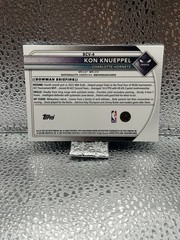 Topps 2025-26 Bowman Chrome Kon Knueppel #BCV-4 RC Insert Charlotte Hornets