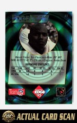 1995 Collector&rsquo;s Edge Bryant Young #31 EdgeTech Quantum Motion
