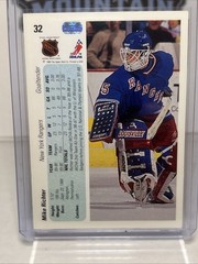 1990-91 Upper Deck – Mike Richter #32 French (RC)
