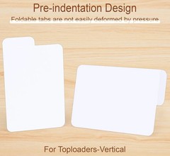Tall Trading Card Dividers for Toploaders Storage Boxes, 150PCS Paper Divider Ca