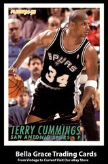 1994-95 Fleer Terry Cummings #203 San Antonio Spurs NHL Hockey