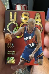 1996 Skybox USA Basketball – Charles Barkley #G11 Gold Sparkle