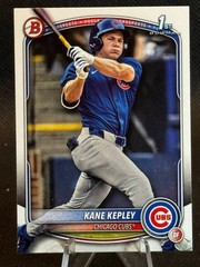 2025 Bowman Draft Kane Kepley 1st Bowman RC #BD-200 Chicago Cubs OF