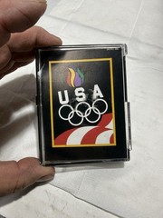 1996 USA Olympic Home Team Centennial 3 Lapel Pin Set Lake Placid Squaw Valley