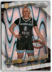 Prizm 2025 Panini Prizm WNBA #139 Hailey Van Lith White Seismic Prizms
