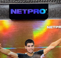🎾 2022 NETPRO Premium Rainbow Celebration Carlos Alcaraz RC /250 Free Shipping
