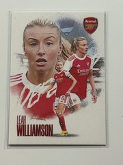 2025-26 Futera Club FX Arsenal Portrait Red #25 Leah Williamson 03/19