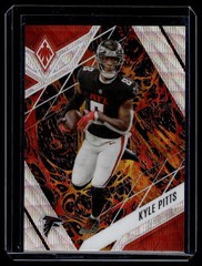 Kyle Pitts 2022 Panini Phoenix Lava Prizm Card 54/175 #73