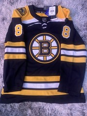 David Pastrnak Boston Bruins Adidas Jersey Primegreen Sz 42 New XXS