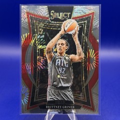 2025 Panini Select WNBA Brittney Griner Silver Party Prizm SP #61 Atlanta Dream