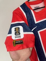 Erling BRAUT HAALAND #9 Norway 2026 Red WC 2026 Jersey AeroFit Size XL. W DEBUT