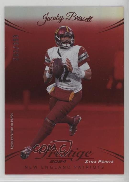 2024 Panini Prestige Xtra Points Red Premium 263/399 Jacoby Brissett #200 1b1z