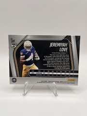 2025 Panini Prizm Black Jeremiyah Love #189 (RC)