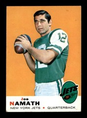 1969 Topps #100 Joe Namath EX X2970669