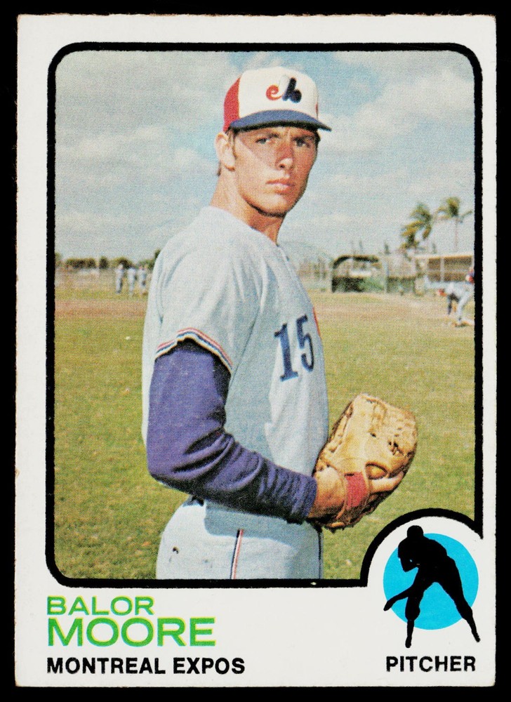 1973 Topps SET-BREAK #211 Balor Moore EX or Better, (HUCK&rsquo;S)