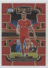 2023-24 Panini Select FIFA Terrace Red Prizm Trent Alexander-Arnold #19 0y8x