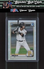 2020 Bowman Draft BD-81 Nick Gonzales Chrome Refractor