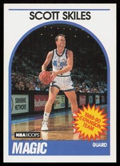 1989-90 NBA HOOPS – Basketball Card #318 – SCOTT SKILES 🏀 Orlando Magic