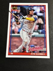 2026 Topps Series 1 – Jose Ramirez #T91-69 1991 Topps Baseball (F)