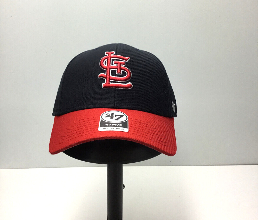 2025 St. Louis Cardinals Navy/Red 2 Tone 47 MVP Adjustable Strapback
