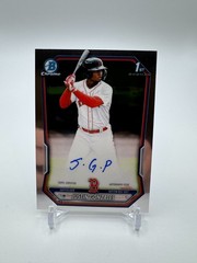 2026 Bowman Justin Gonzales ON CARD Autograph 1st Prospect #CPA-JG Red Sox