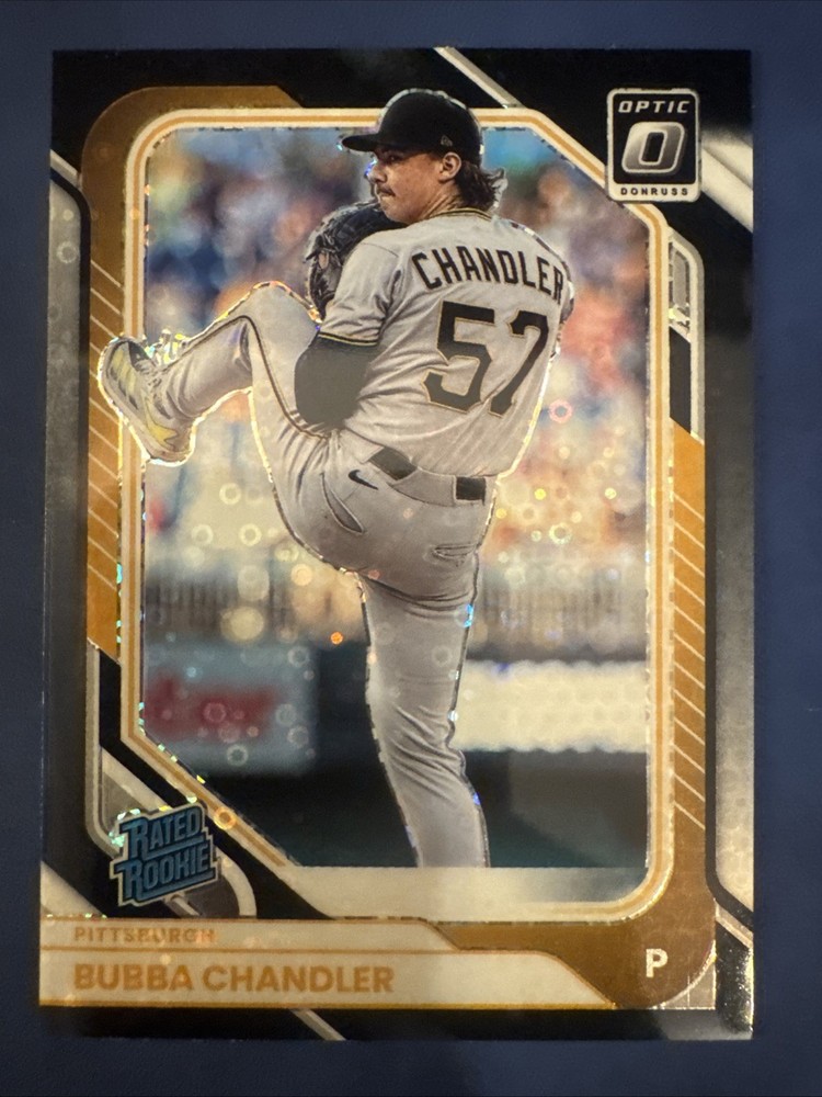 2026 Panini Donruss – Optic Bubba Chandler #5 Black Pandora Circles Prizm (RC)
