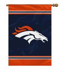 Denver Broncos Flag 28×40 House 1-Sided CO