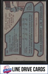 1979-80 Topps #58 Ross Lonsberry Pittsburgh Penguins NM