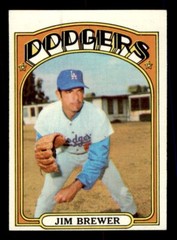 1972 Topps Baseball #151 Jim Brewer EX *d2