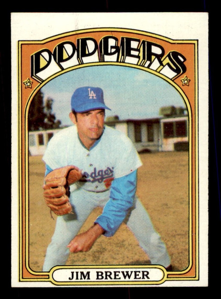 1972 Topps Baseball #151 Jim Brewer EX *d2