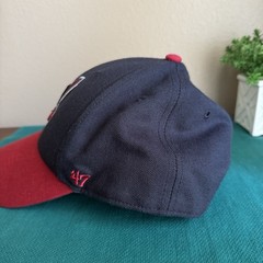 47 Brand Cleveland Indians navy and red baseball hat