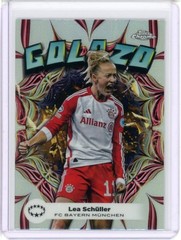 2023-24 TOPPS CHROME WOMEN&rsquo;S UEFA CHAMPIONS LEAGUE GOLAZO LEA SCHULLER #3