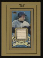 2003 Topps 205 Framed Relics Nick Johnson #TR-NJ