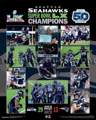 Seattle Seahawks Super Bowl 60 Championship Picture Plaque