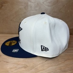 New Era 59FIFTY Dallas Cowboys Flat Bill Fitted Sideline Hat Mens Size 7 1/2