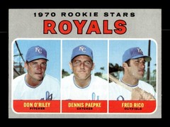 1970 Topps #552 Royals Rookies EX-MT *1p