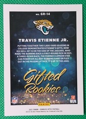 2021 Panini Donruss Optic Gifted Rookies Travis Etienne Jr. #GR-14 Jaguars