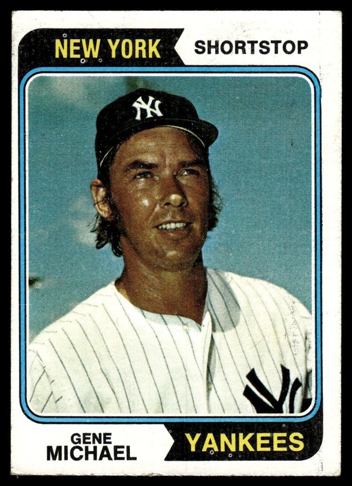 1974 Topps Gene Michael New York Yankees #299