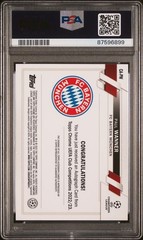 PAUL WANNER 2022 TOPPS CHROME BAYERN REFRACTOR AUTO #CA-PW PSA 10 GEM MINT POP 8