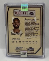 Evan Mobley Limited Edition Collectible Pin EV4 Players Pins CLE #4