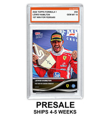 Lewis Hamilton 2026 Topps Now Formula 1 #38 Ferrari Graded Gem Mint 10 – Presale