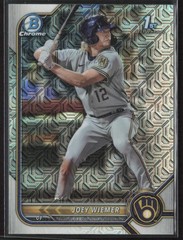2022 Bowman Chrome #BCP-207 Joey Wiemer Prospects Mojo Refractor