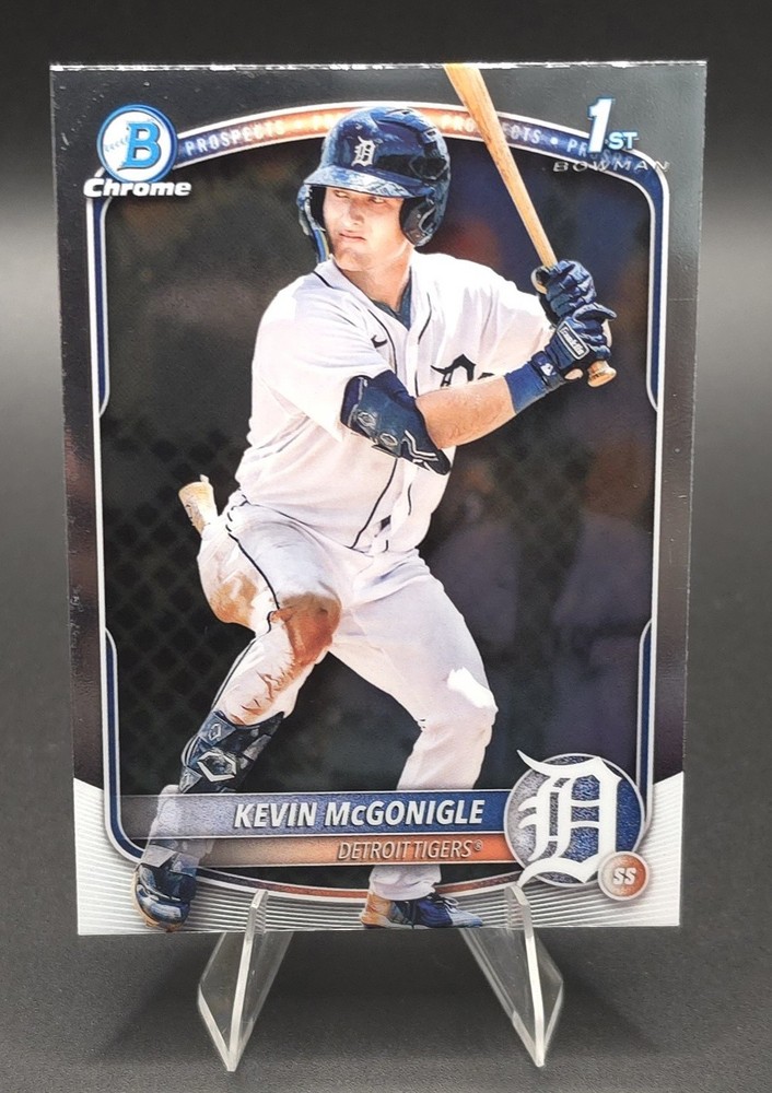 2025 Bowman Chrome 1st KEVIN MCGONIGLE #BCP-79 Detroit Tigers