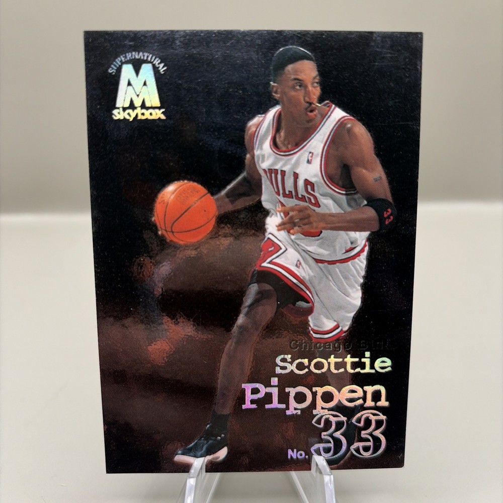 SCOTTIE PIPPEN 1998-99 Skybox Molten Metal Supernatural #146 Chicago Bulls