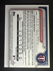 2024 Bowman Chrome 1st Walker Jenkins Green Sapphire Refractor /99 Twins