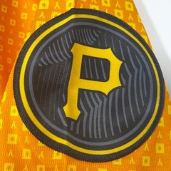 Pirates, 2023 City Connect, Baseball Jersey, Blank, Stitched, Yellow, S-3XL