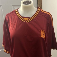 FC Roma Home Soccer Jersey red and short men XL XBTO