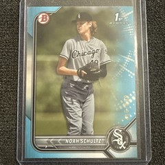 2022 Bowman Draft – Noah Schultz #BD-56 Sky Blue /499 (RC)